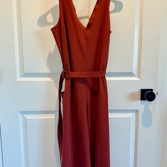 Athleta Pants - Elegant Rust Sleeveless Dress